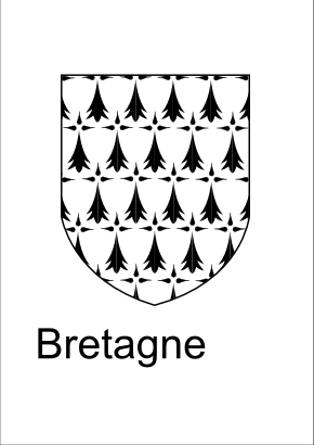 Download free brittany coat of arms icon